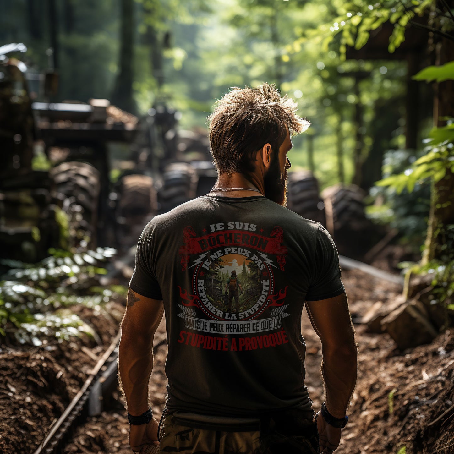 Je suis Bûcheron, je ne peux pas réparer la stupidité