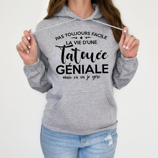 Pas toujours facile la vie d'une tatouée géniale mais ça va je gère