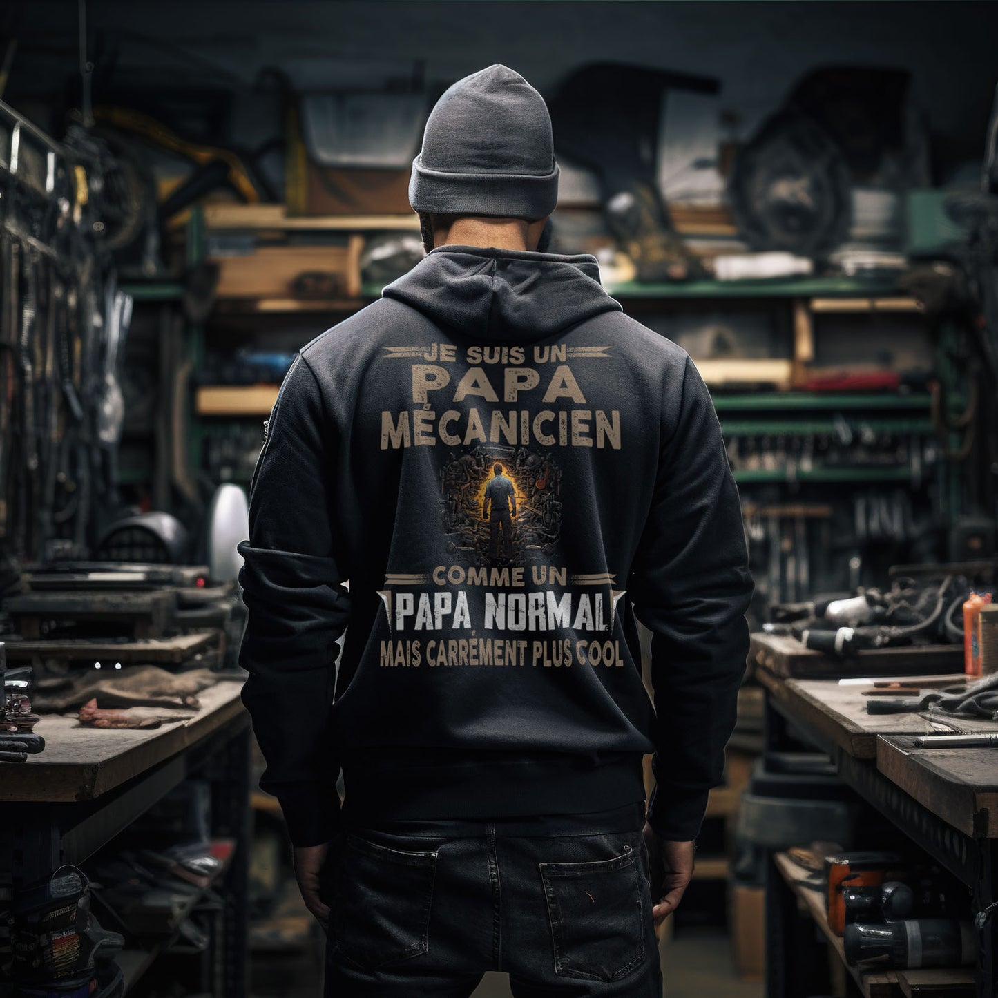 Papa Mécanicien, papa cool