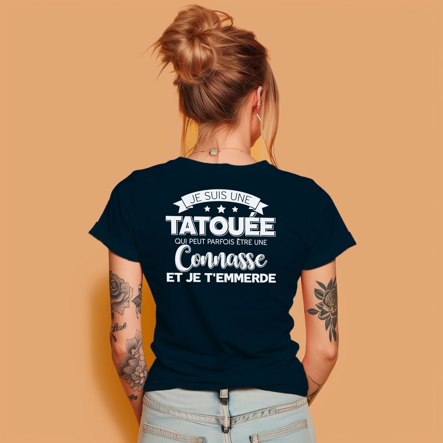 Je suis une tatouée qui peut parfois être une connasse et je t'emmerde