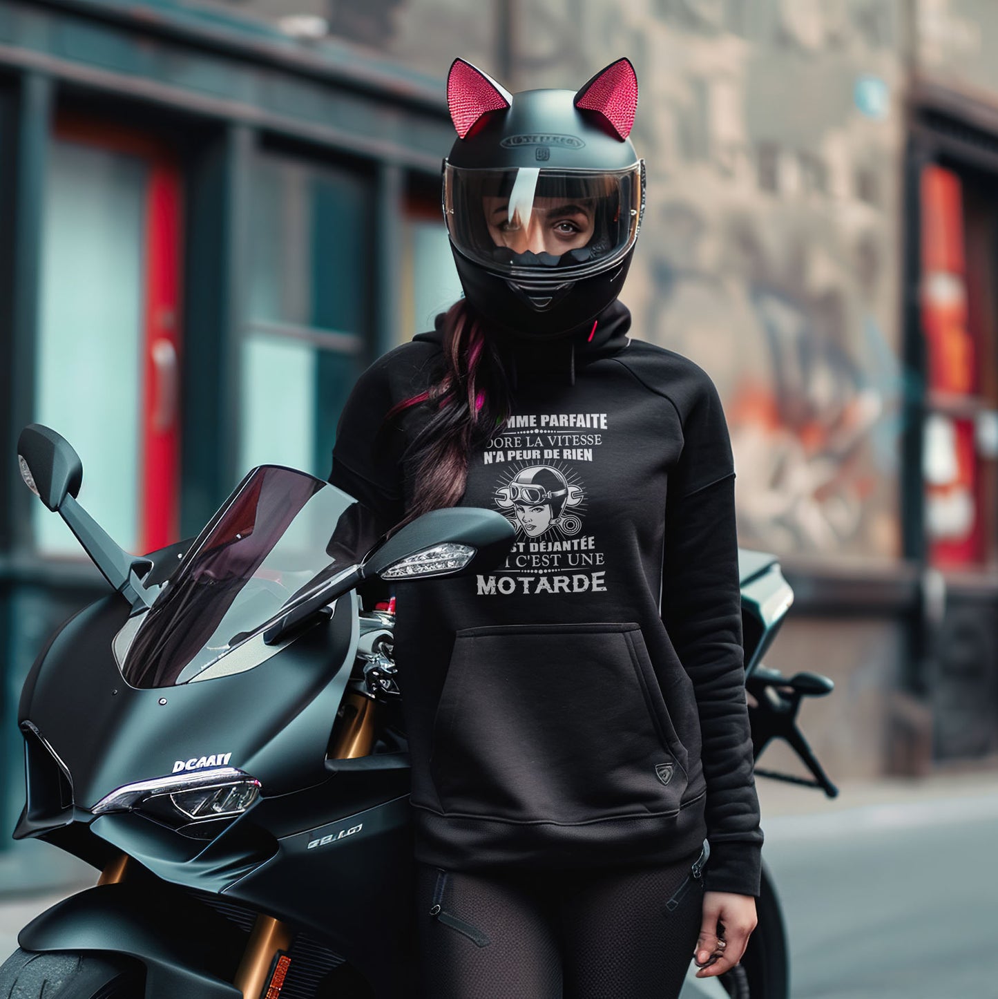 La femme idéale est un mythe sauf si elle est motarde !