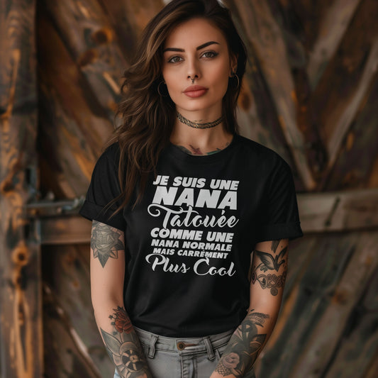 Je suis une nana tatouée comme une nana normale mais carrément plus cool