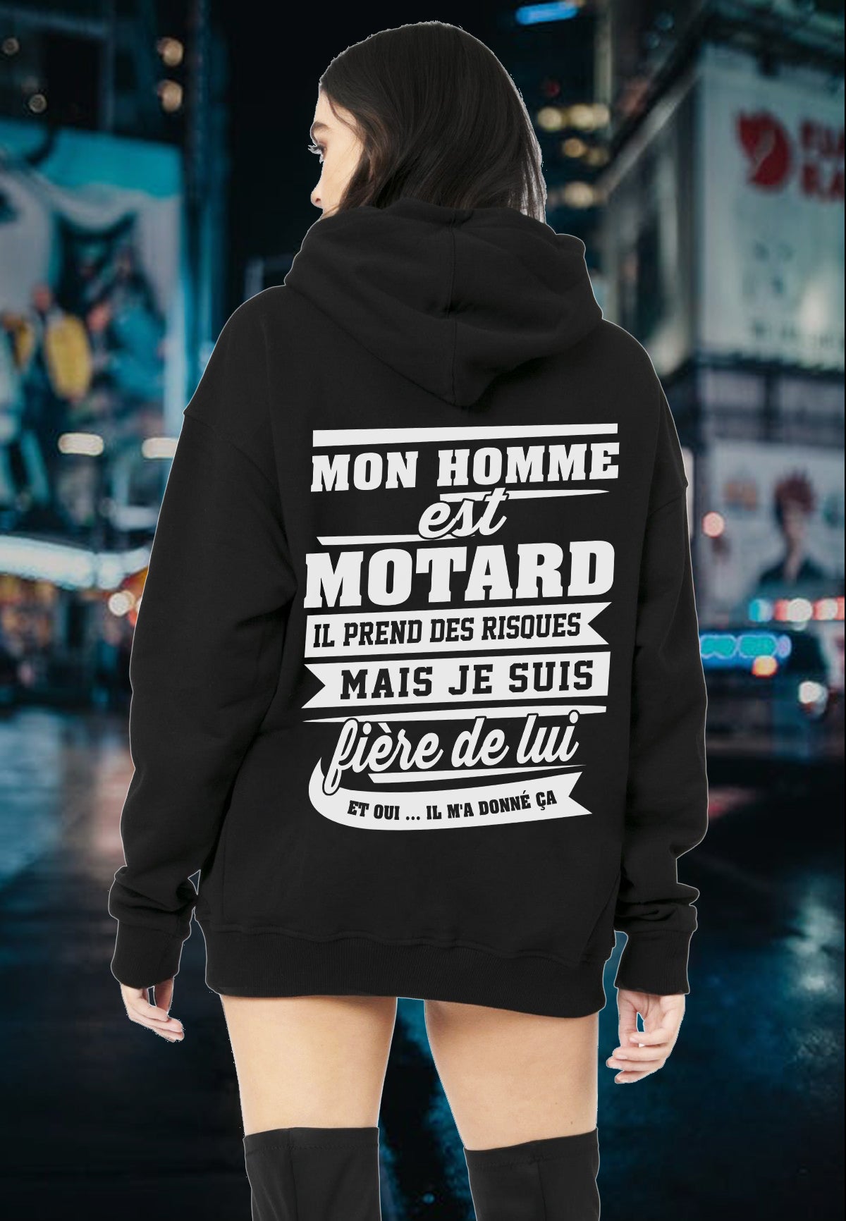 Mon homme est motard, il prend des risques mais je suis fière de lui