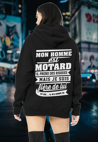 Mon homme est motard, il prend des risques mais je suis fière de lui