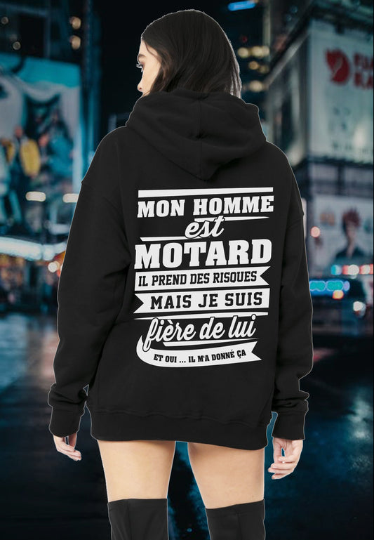 Mon homme est motard, il prend des risques mais je suis fière de lui