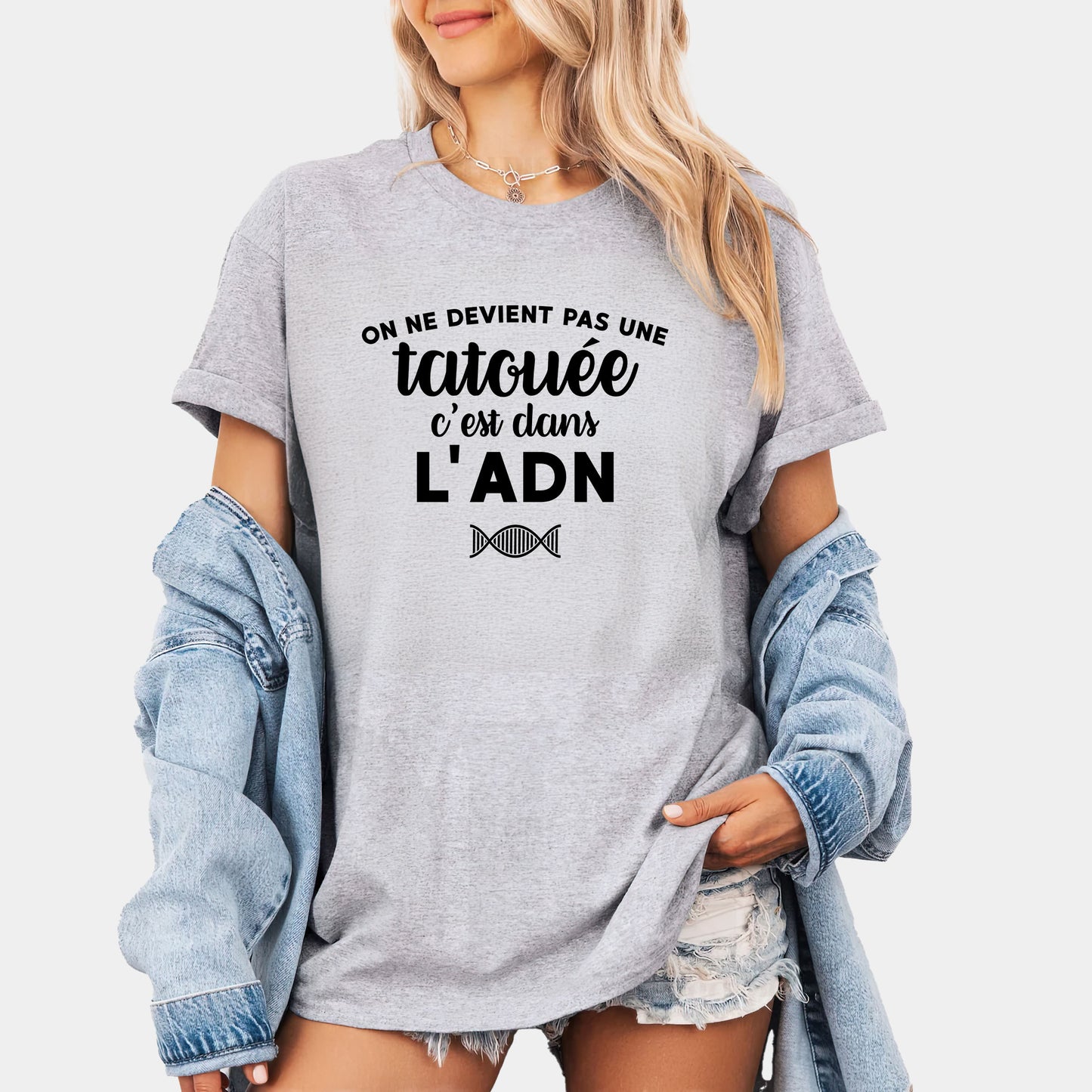 On ne devient pas une tatouée c'est dans l'adn