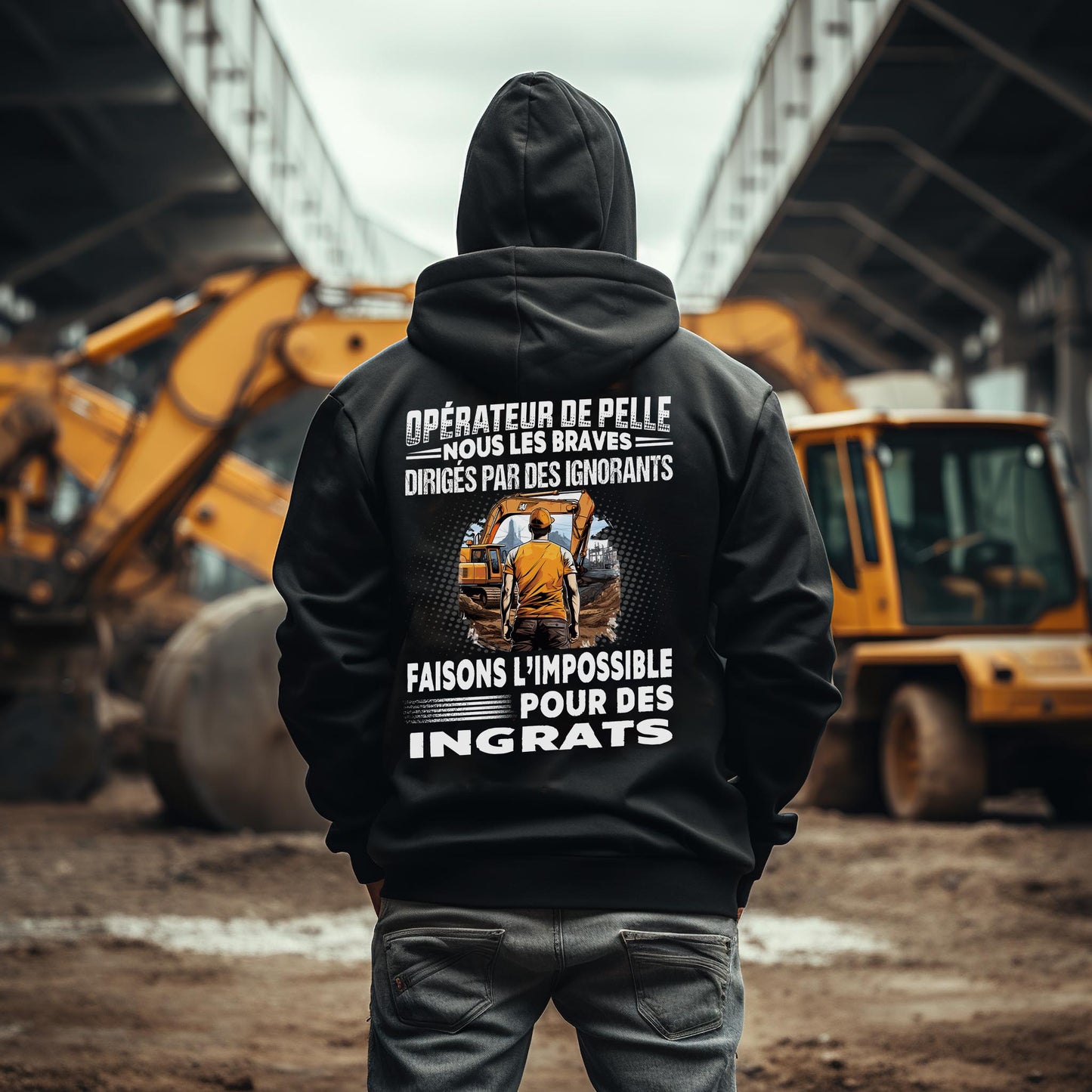 Opérateur de Pelle, les braves dirigés par les ignorants