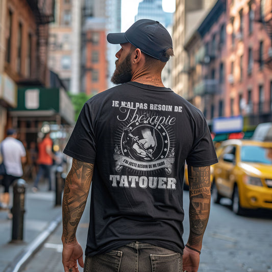 Je n'ai pas besoin de thérapie, j'ai juste besoin de me faire tatouer