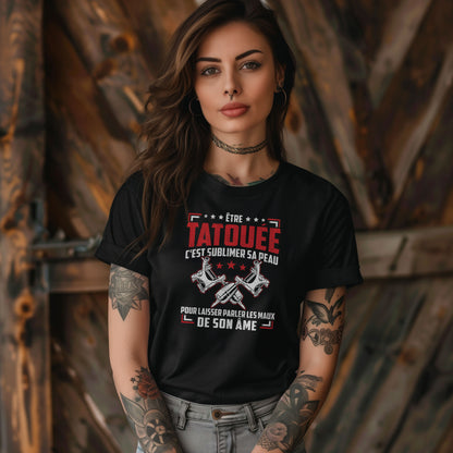 Être tatouée c'est sublimer sa peau pour laisser parler les maux de son âme