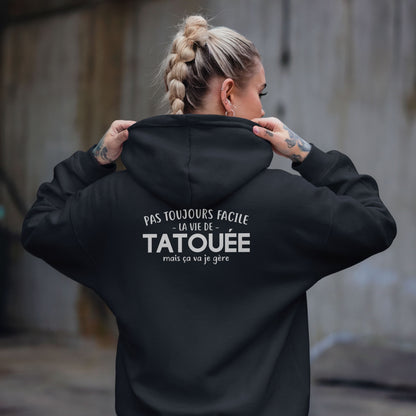 Pas toujours facile la vie de tatouée mais ça va je gère