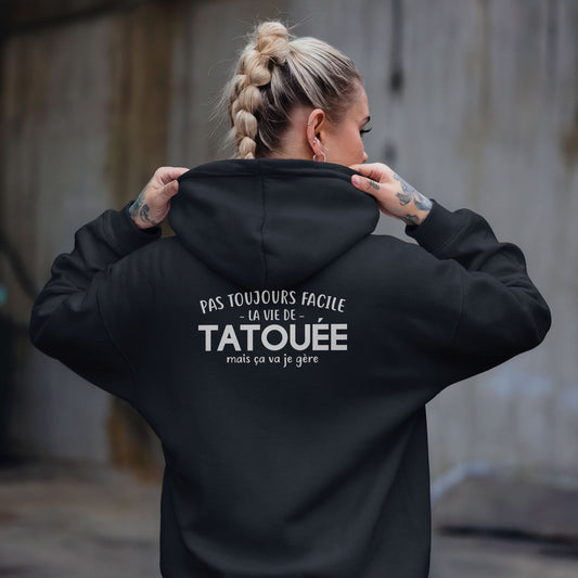 Pas toujours facile la vie de tatouée mais ça va je gère
