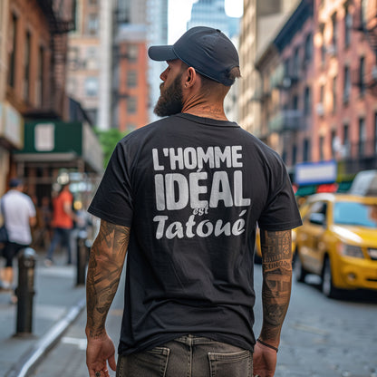 L'homme idéal est tatoué