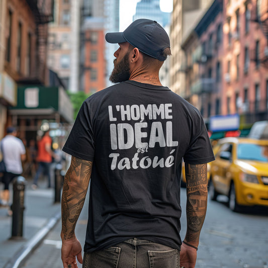 L'homme idéal est tatoué