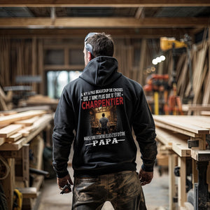 Charpentier passionné, papa comblé