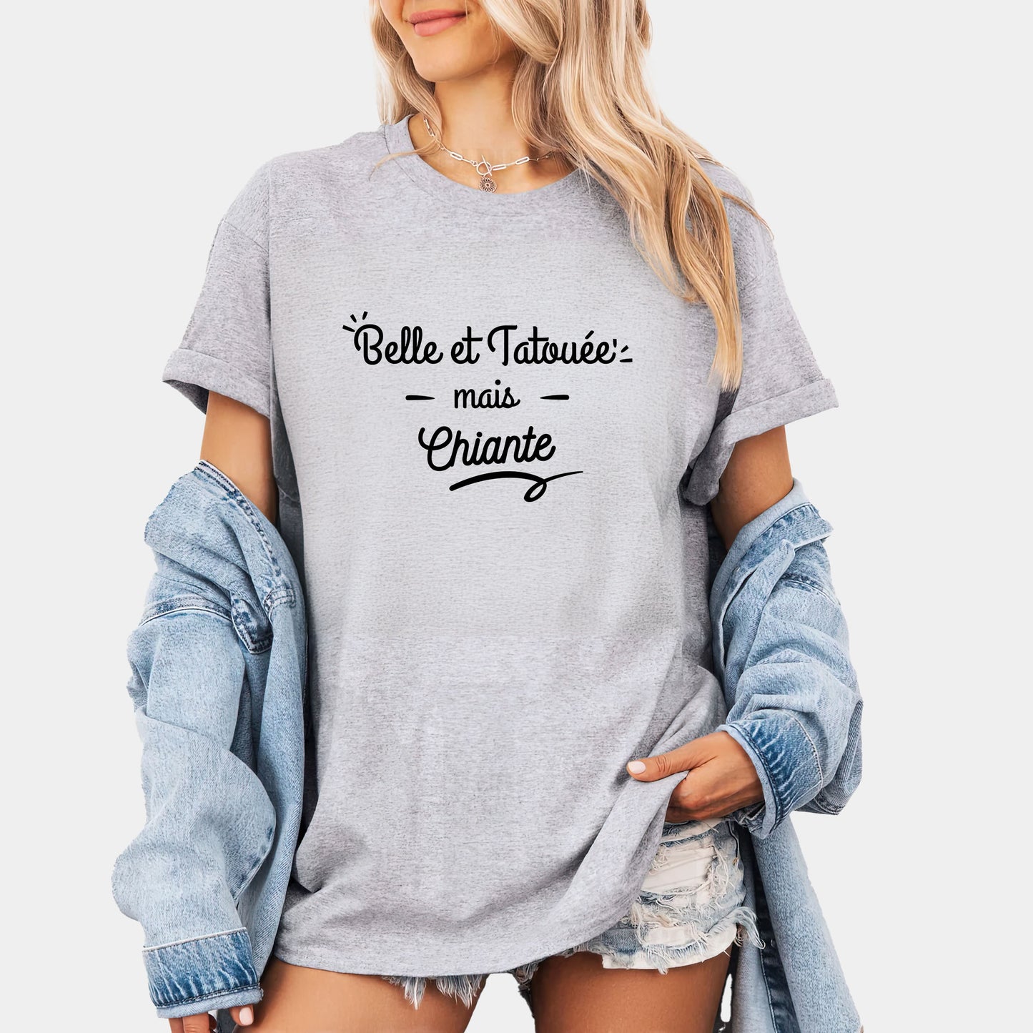 Belle et tatouée mais chiante