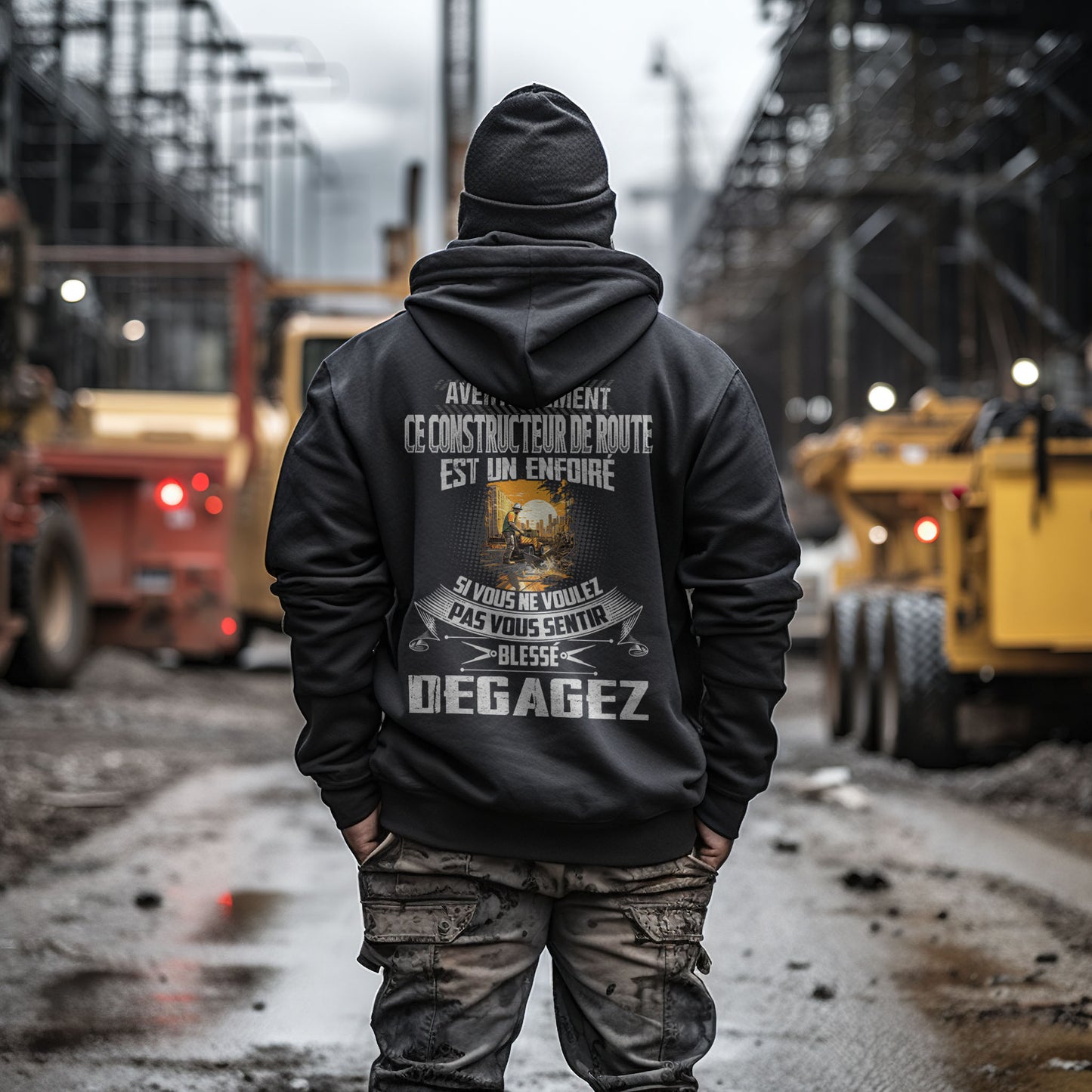 Constructeur de Route grincheux, sarcastique, imprévisible, non médicamenté