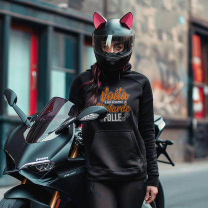 Voilà à quoi ressemble la motarde folle