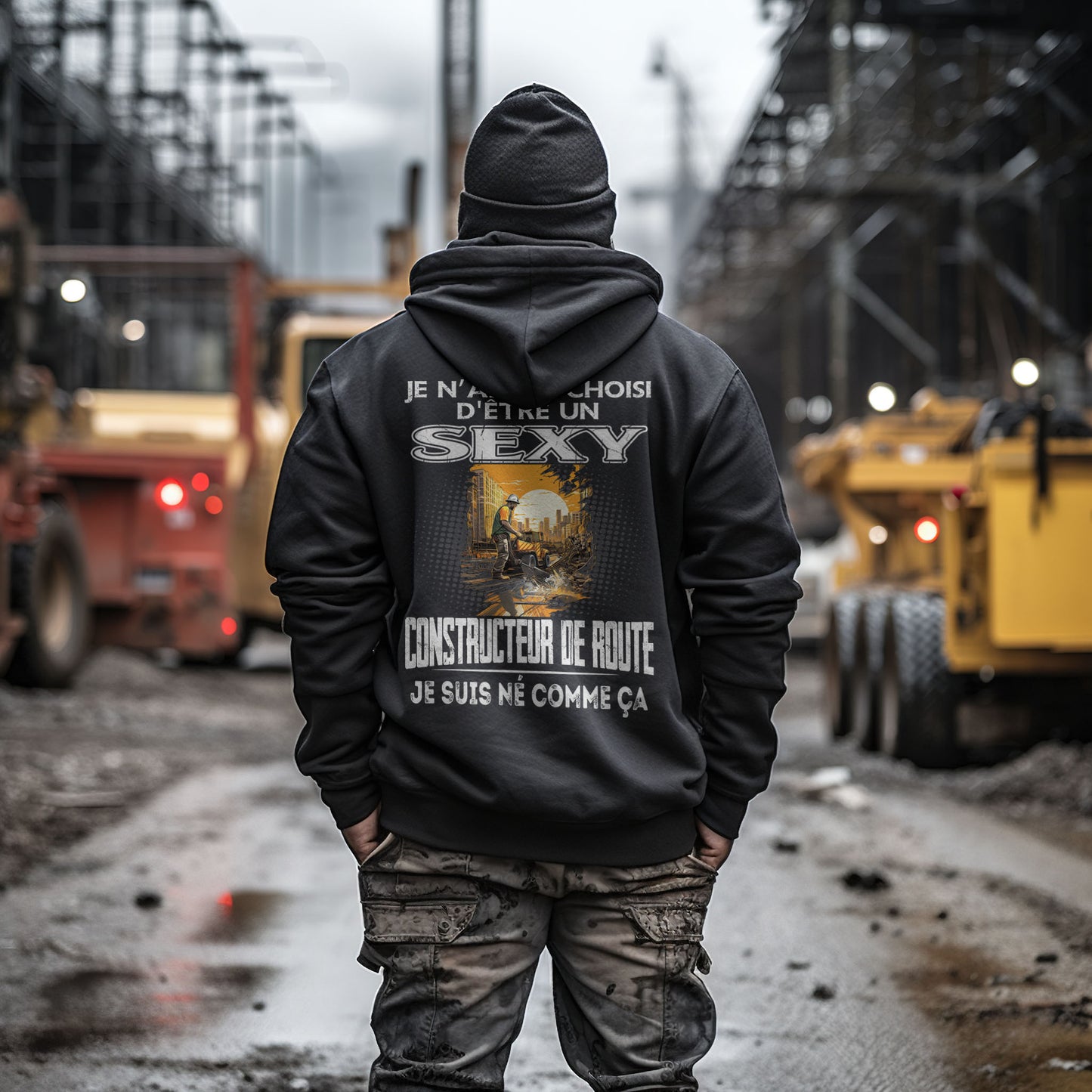 Né pour être un Constructeur de Route sexy