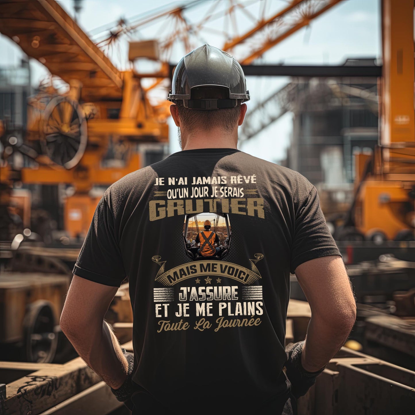 Je n'ai jamais rêvé qu'un jour je serais Grutier