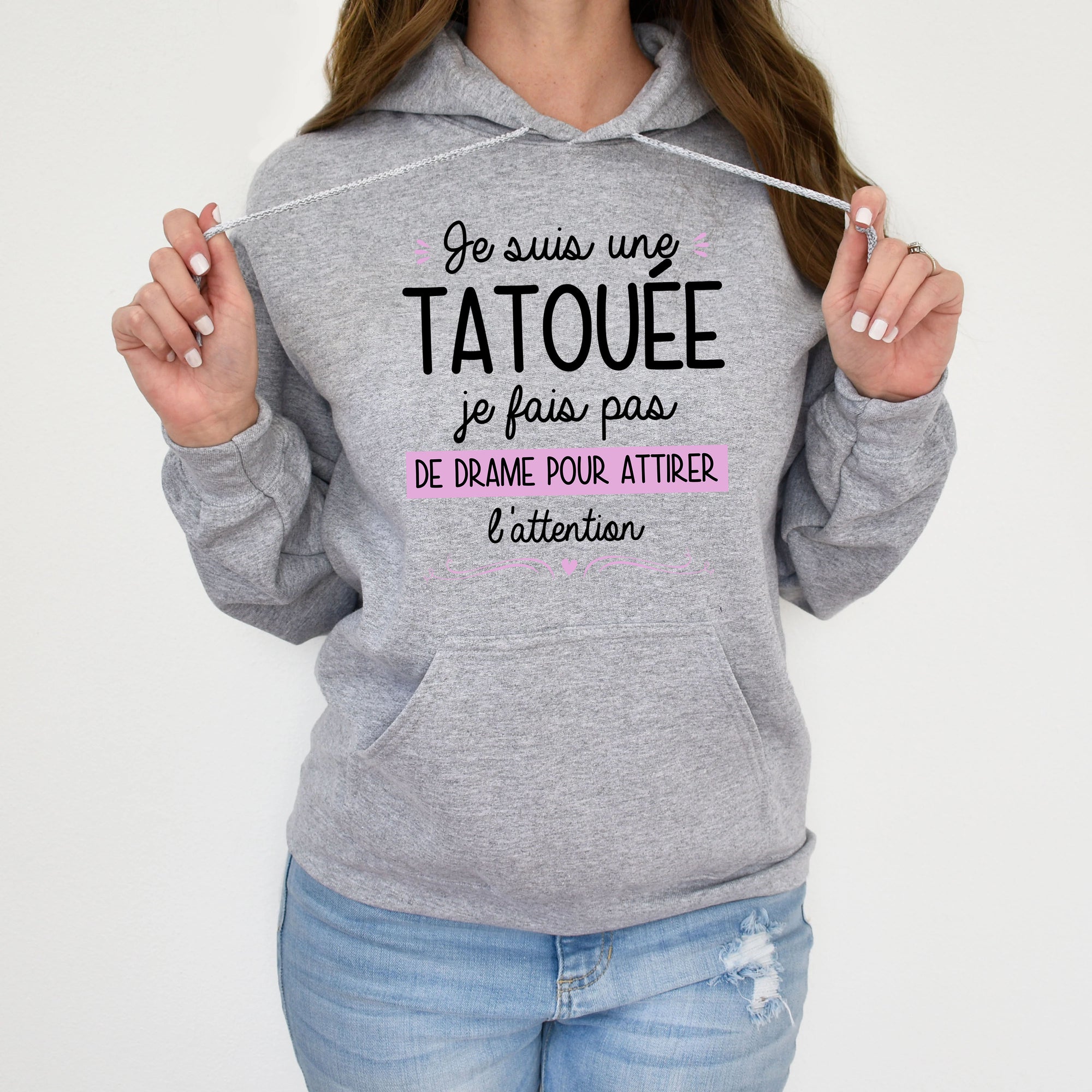 Je suis une tatouée je fais pas de drame pour attirer l'attention
