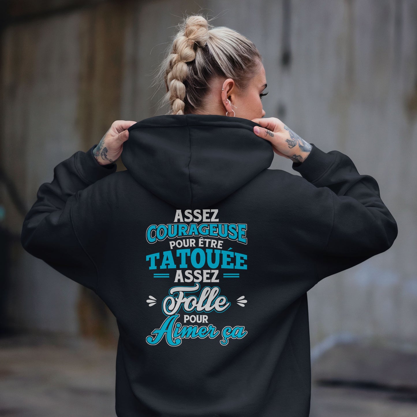 Assez courageuse pour être tatouée, assez folle pour aimer ça