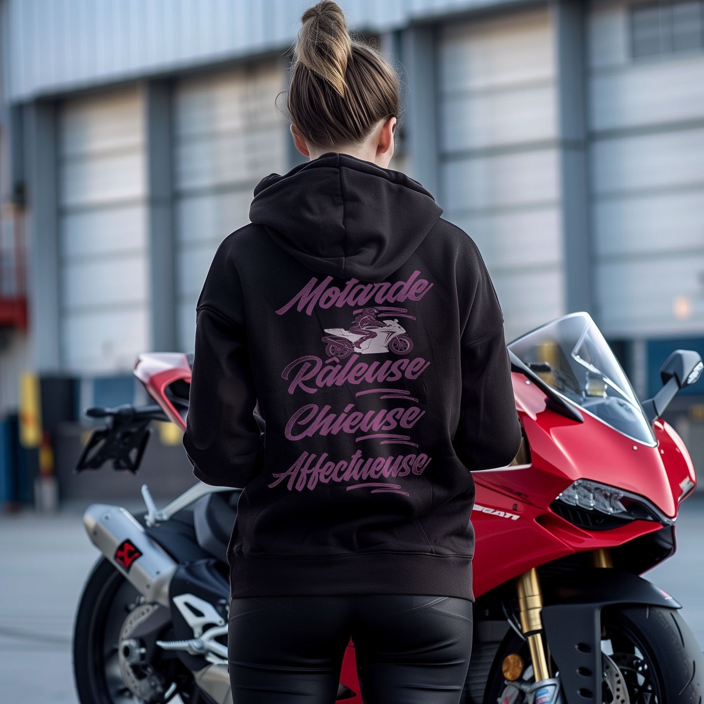 Motarde Râleuse Chieuse Affectueuse