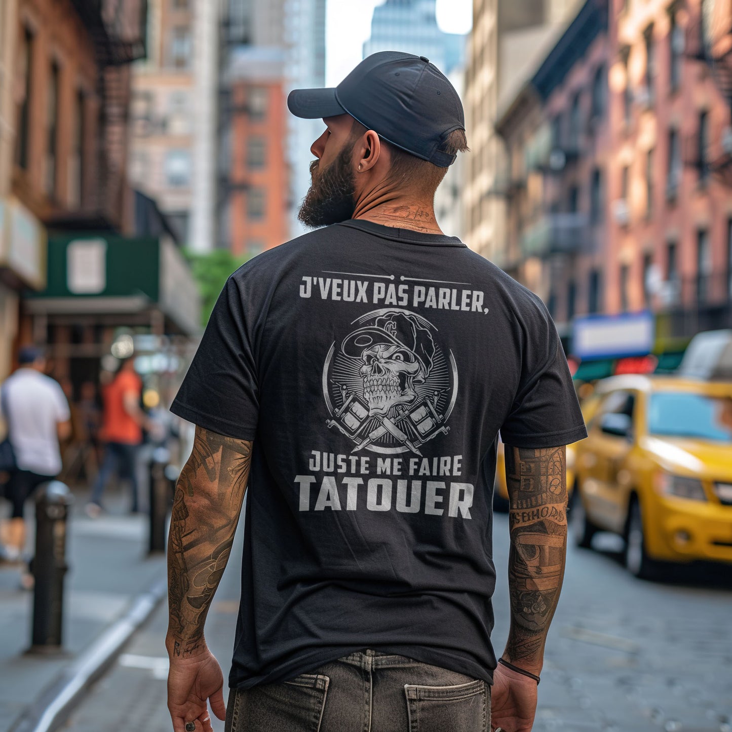 J'veux pas parler, juste me faire tatouer