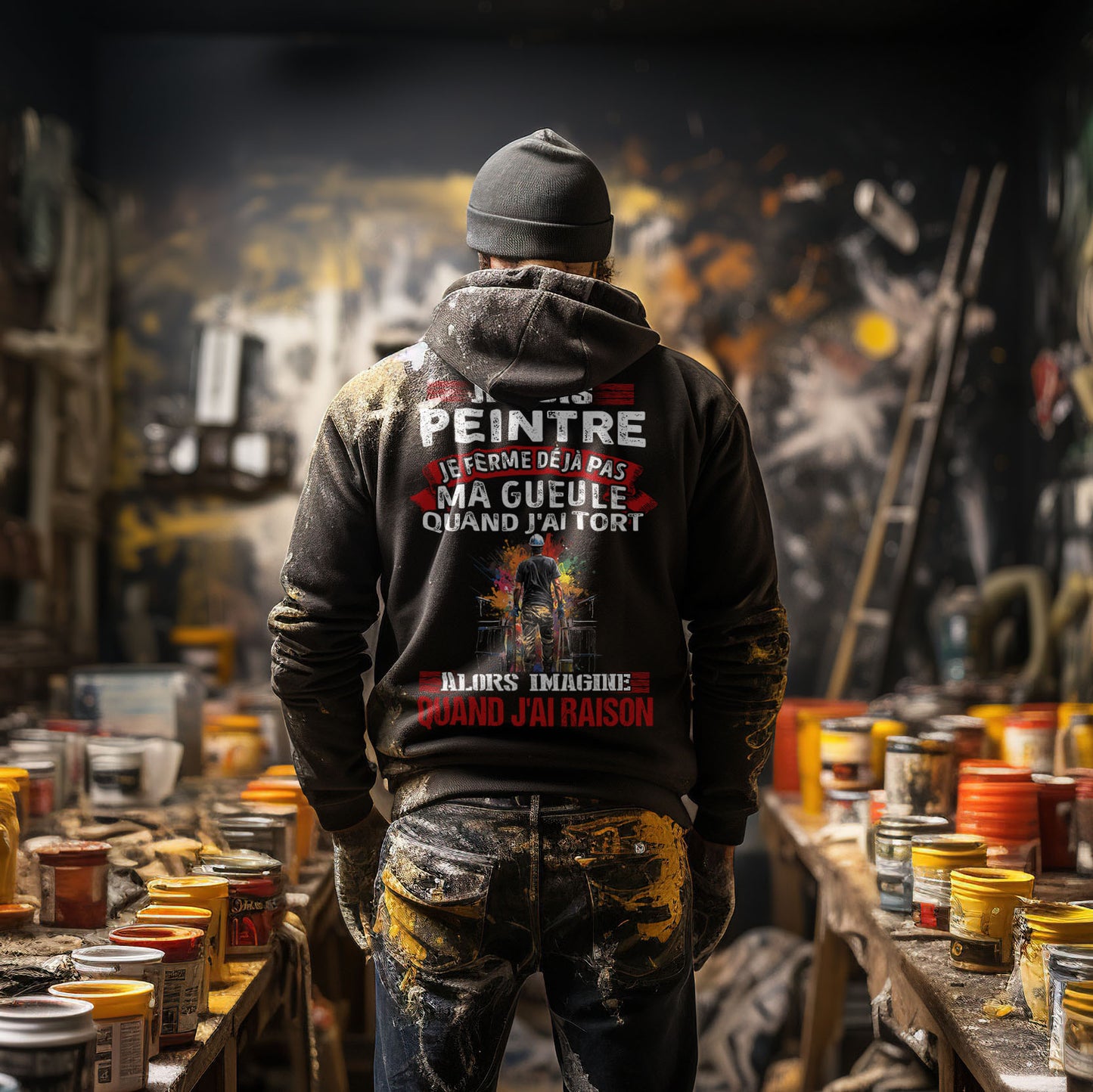 Je suis Peintre, je ne ferme déjà pas ma gueule quand j'ai tort