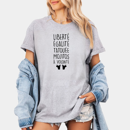 Liberté Egalité Tatouée Mojitos à volonté