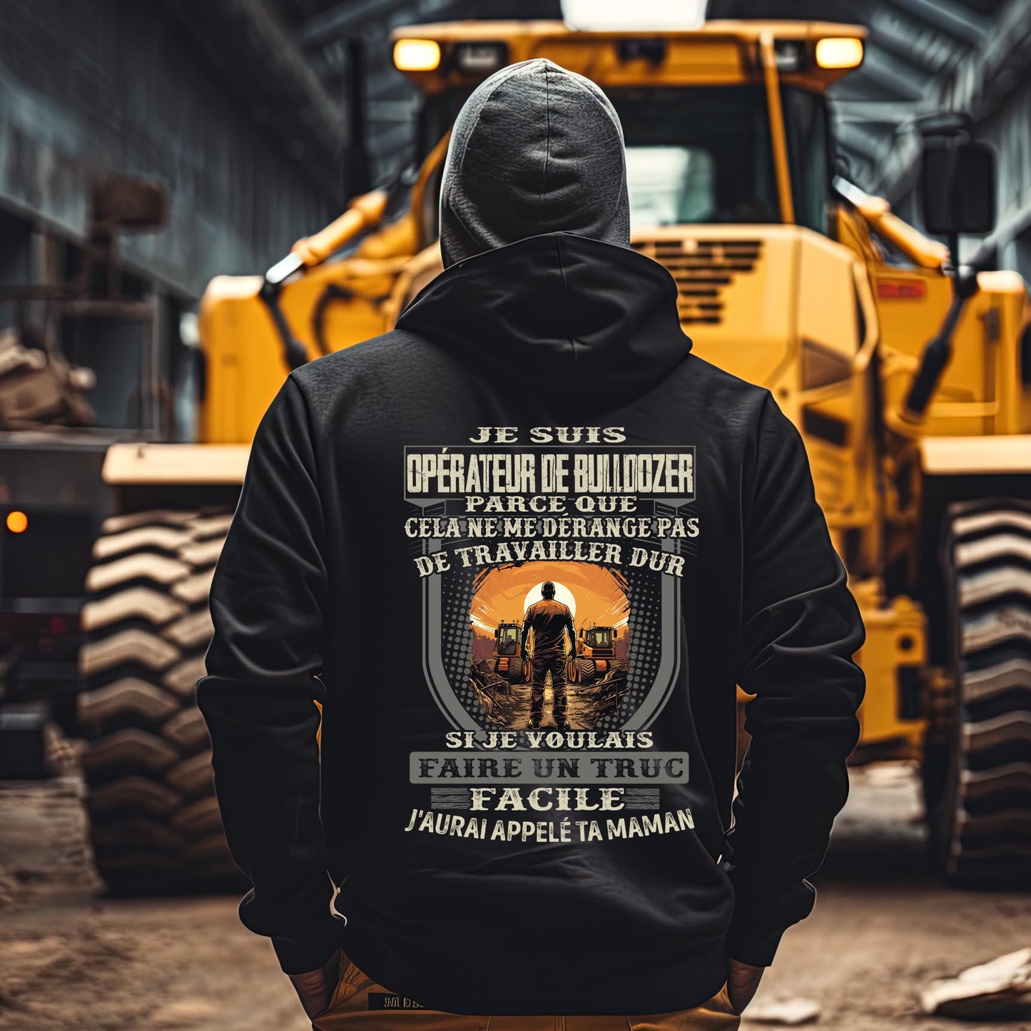 Opérateur de Bulldozer, le travail dur n'est pas une option