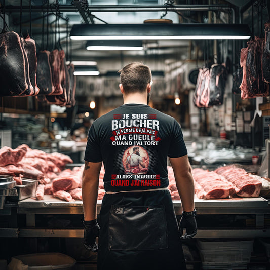 Je suis Boucher, je ne ferme déjà pas ma gueule quand j'ai tort