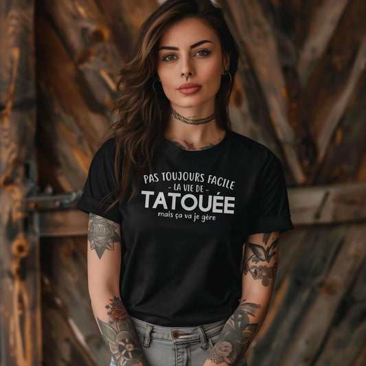 Pas toujours facile la vie de tatouée mais ça va je gère
