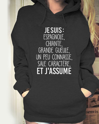 Je suis Espagnole sale caractère et j'assume