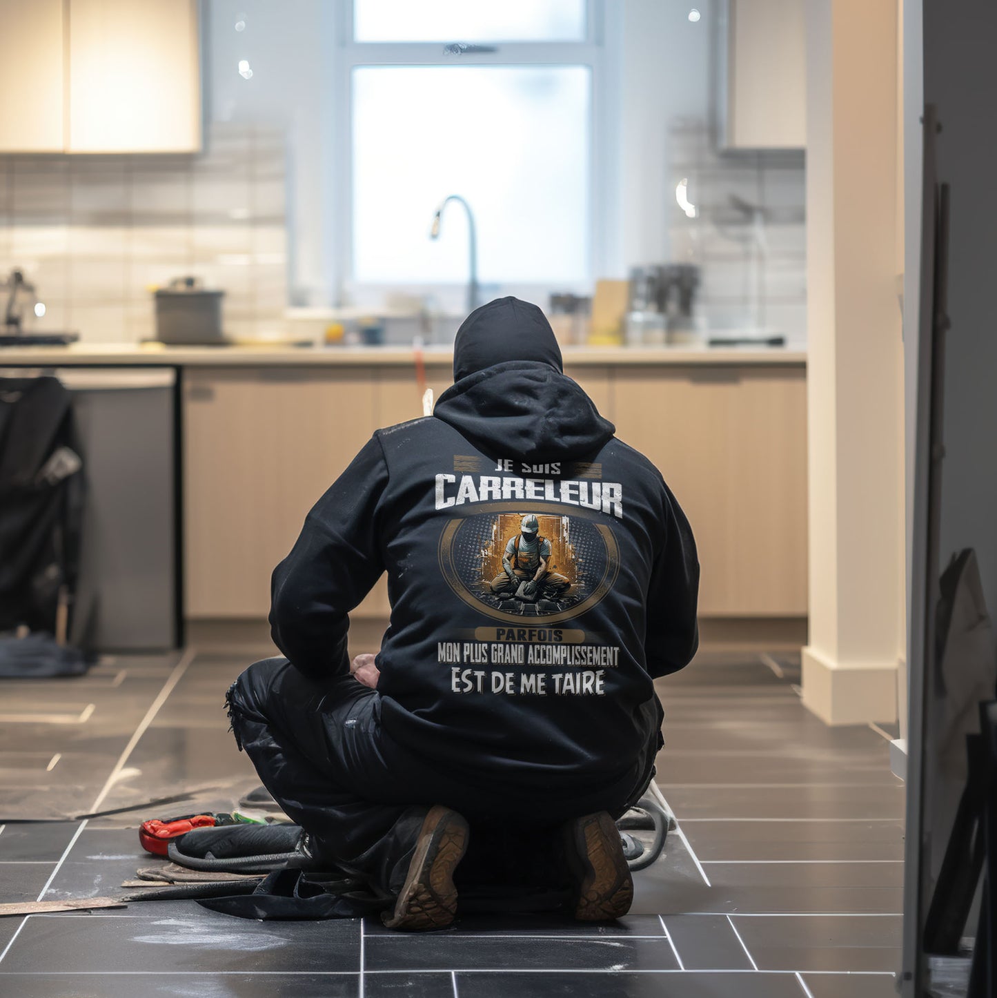 La plus grand accomplissement d'un Carreleur est de me taire