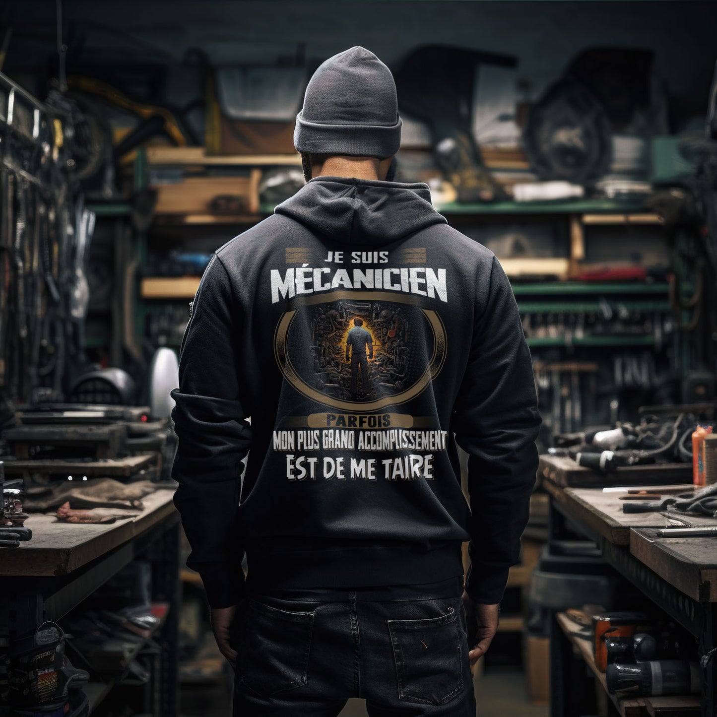 La plus grand accomplissement d'un Mécanicien est de me taire