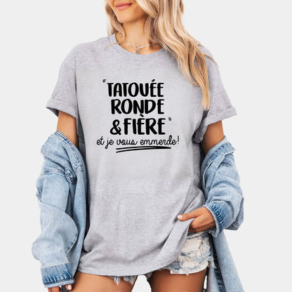 Tatouée ronde et fière et je vous emmerde