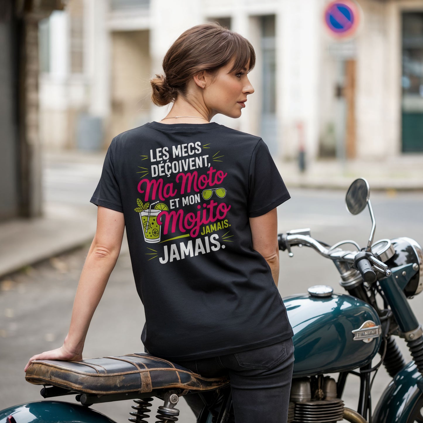 Les mecs déçoivent, ma moto et mon mojito jamais.