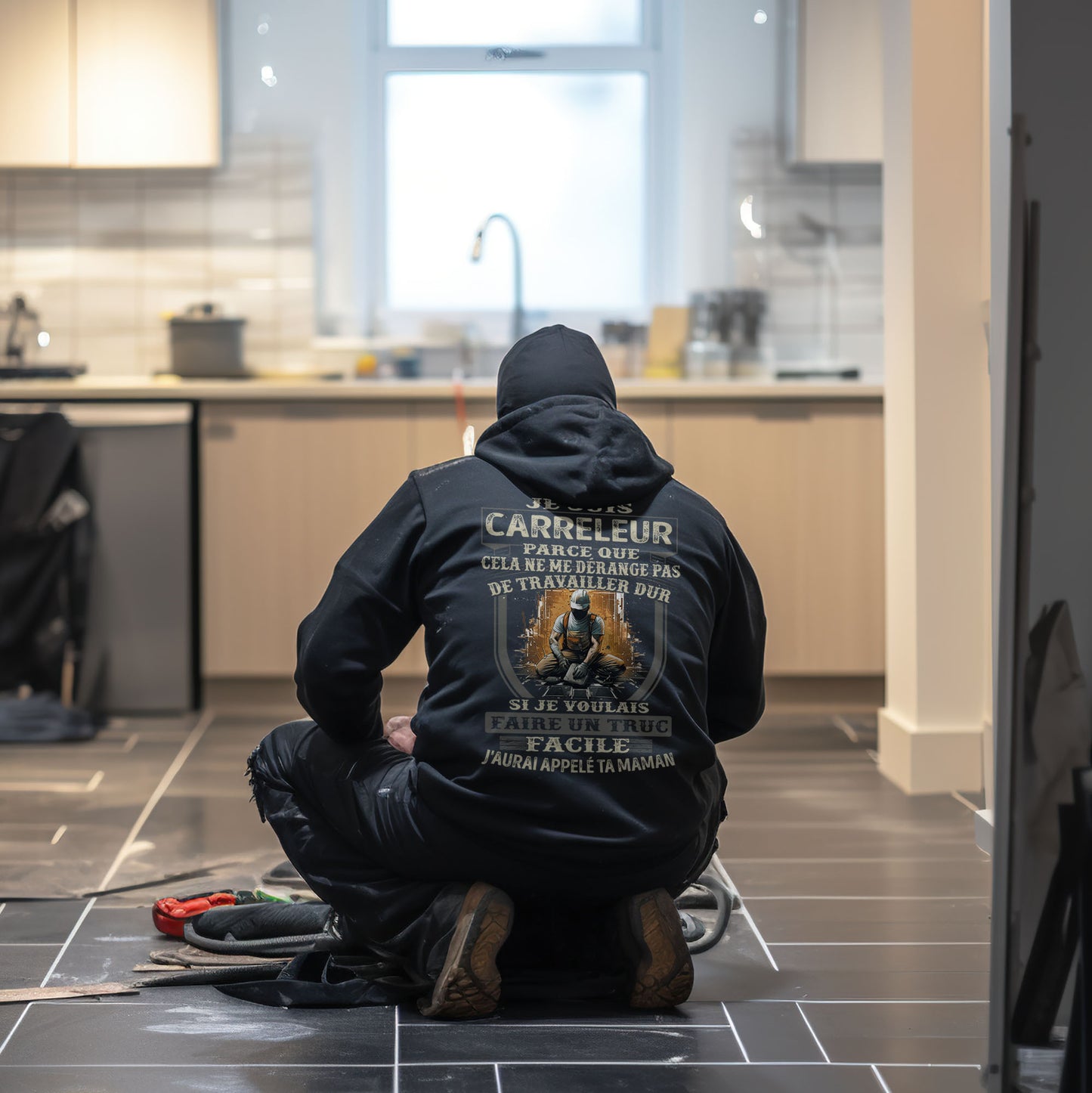 Carreleur, le travail dur n'est pas une option