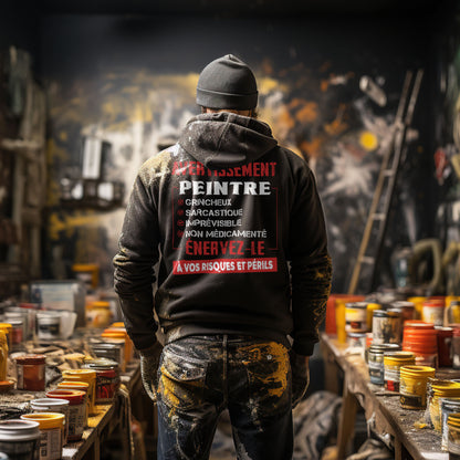 Peintre, grincheux, sarcastique, imprévisible, non médicamenté