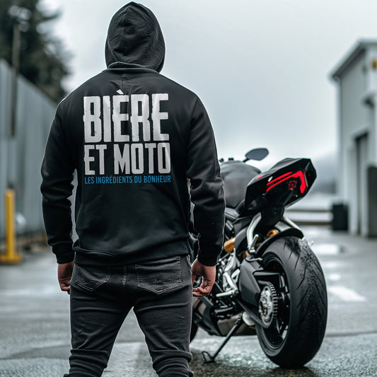 Bière et moto les ingrédients du bonheur