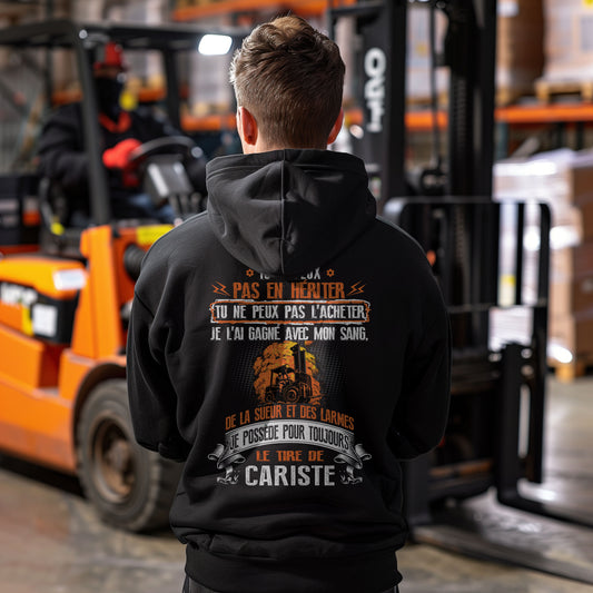 Je possède pour toujours le titre de Cariste