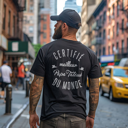 Certifié meilleur papa tatoué du monde