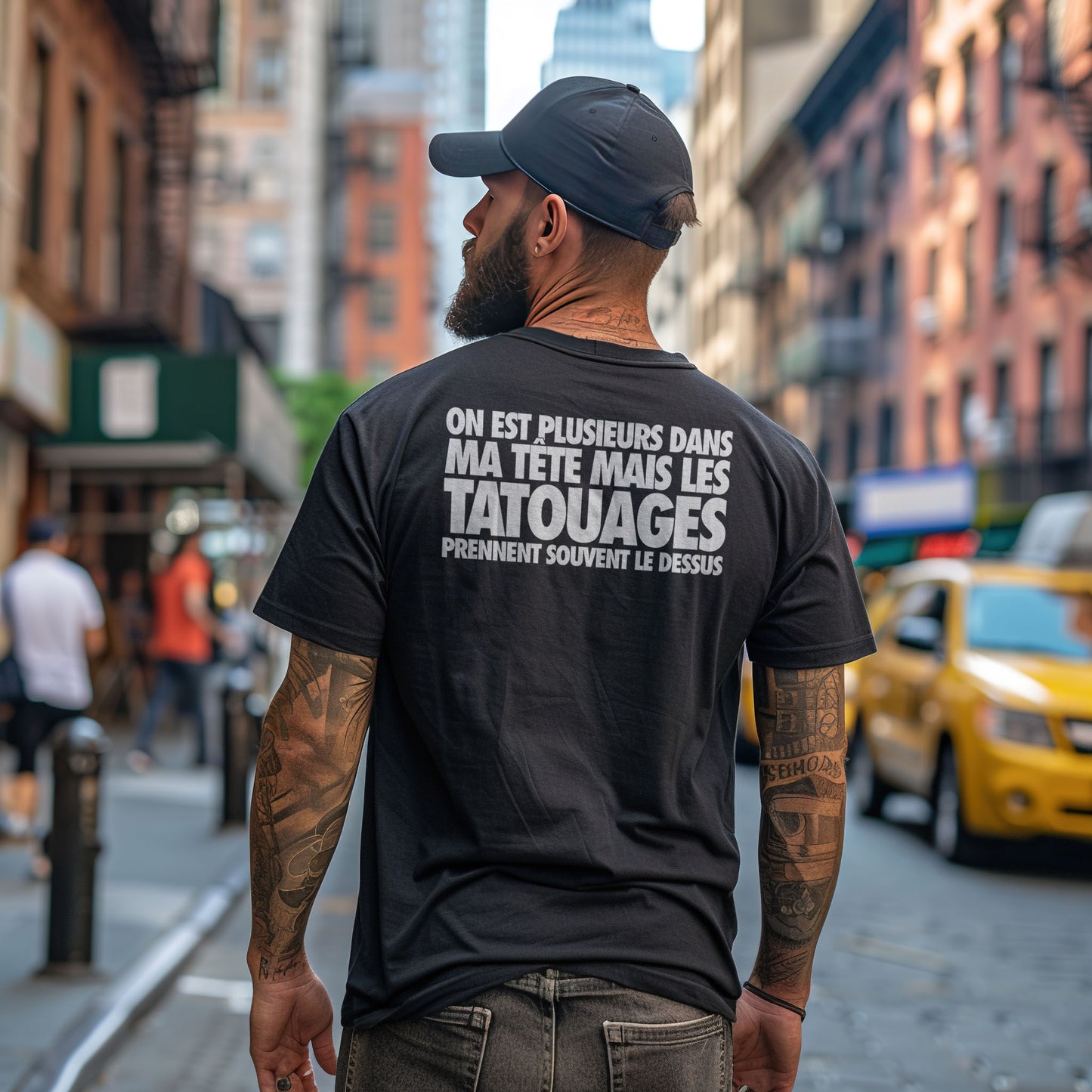On est plusieurs dans ma tête mais les tatouages prennent souvent le dessus