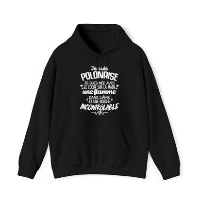 Je suis Polonaise, je suis née avec le coeur sur la mai