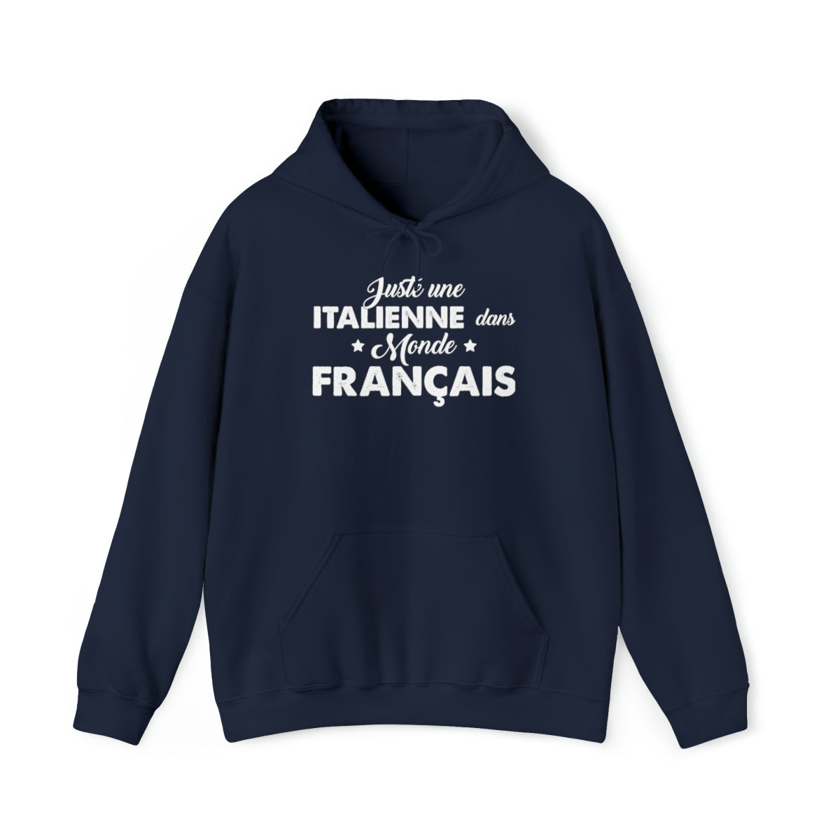 Juste une Italienne dans monde Français