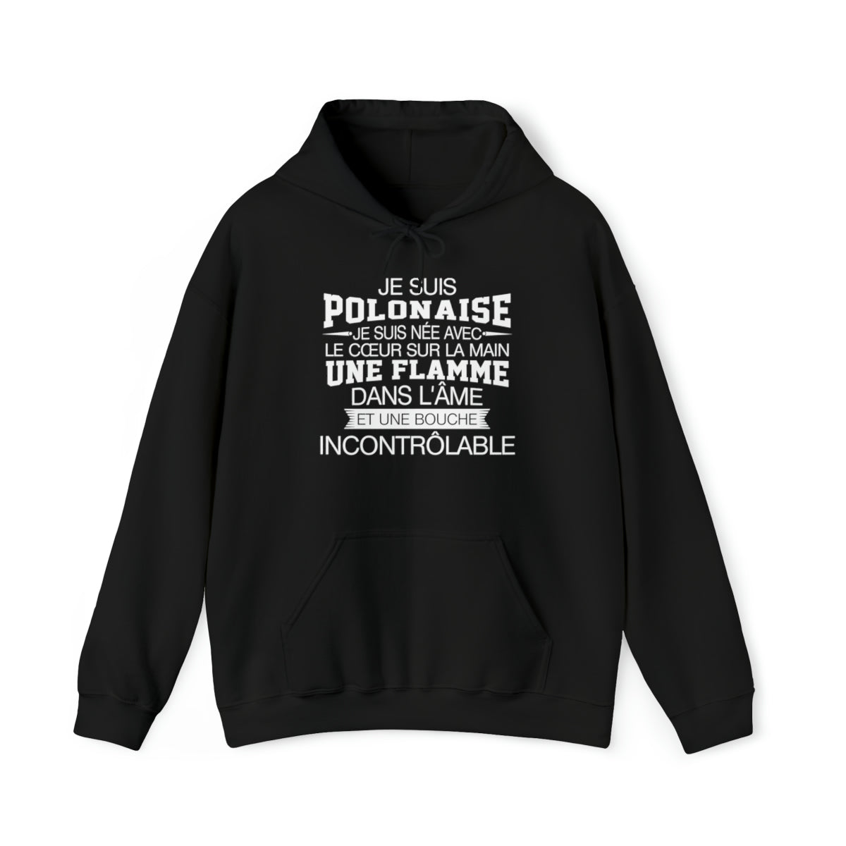 Je suis Polonaise, je suis née avec le coeur sur la mai