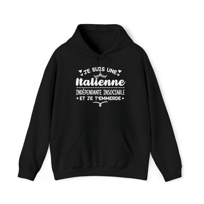 Je suis une Italienne indépendante insociable