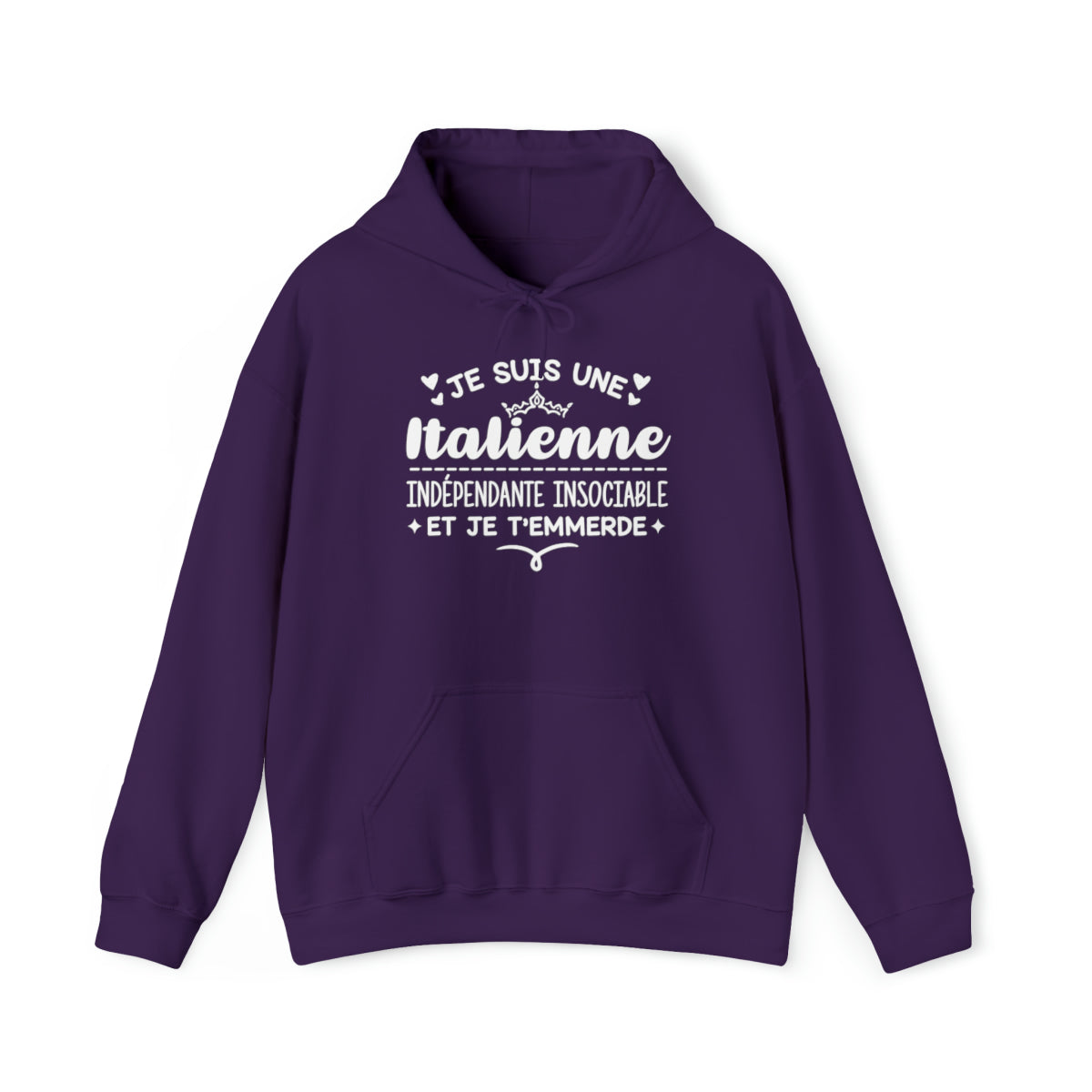 Je suis une Italienne indépendante insociable