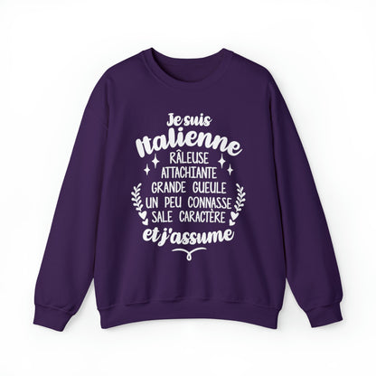Je suis Italienne et j'assume