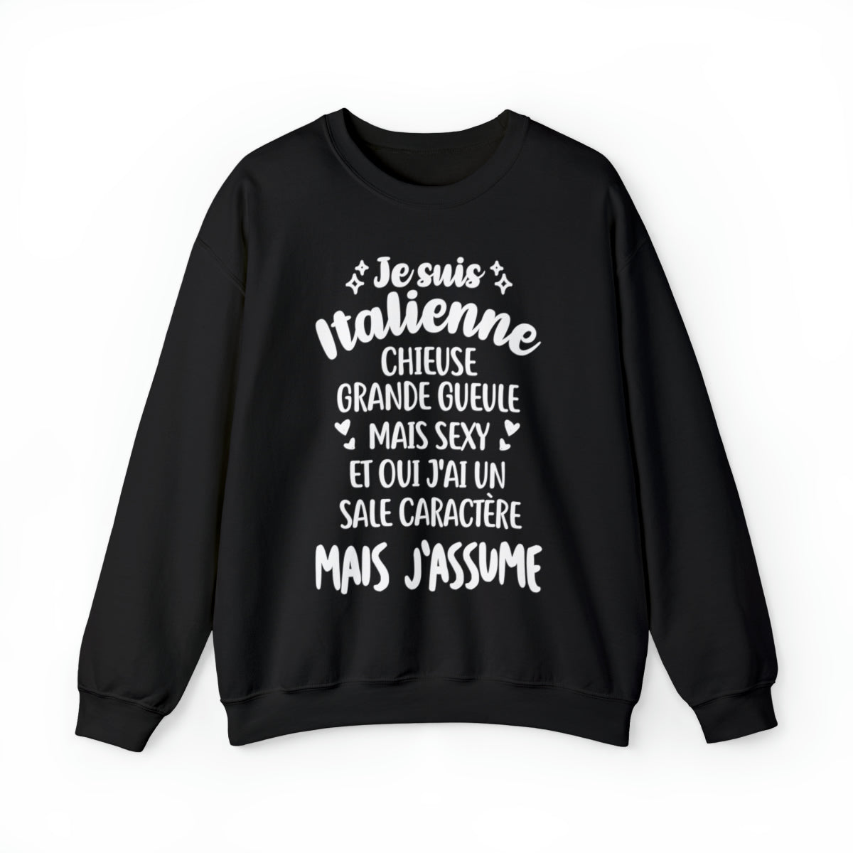 Je suis Italienne mais j'assume